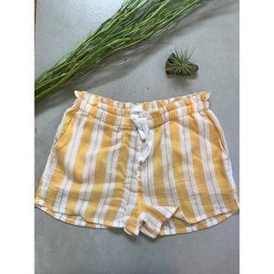 LemLem by Liya Kebede DORO Gold Shorts Size M